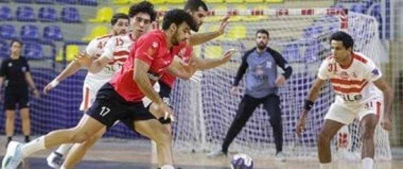 الزمالك مع سبورتنج والأهلى أمام هليوبوليس فى مؤجلات محترفي اليد